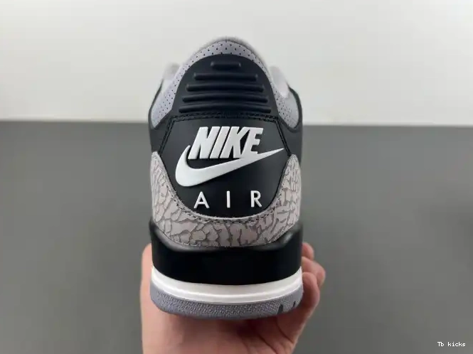 Reps TBK Jordan Cement Black 3 Air DN3707-010 0427